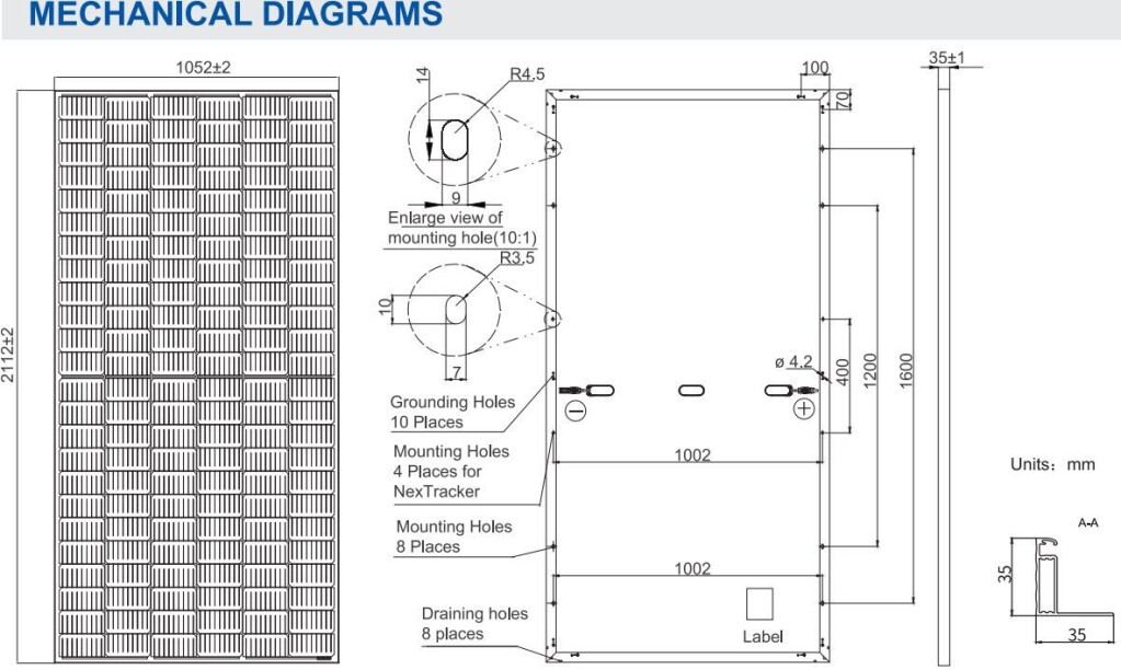 JA Solar 144 cell 555W Mono PV Module, 30mm Frame - Thuthukani ...